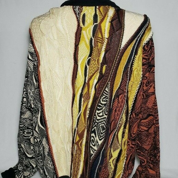 Vtg COOGI Authentic Cotton Sweater Biggie - Picture 4 of 5